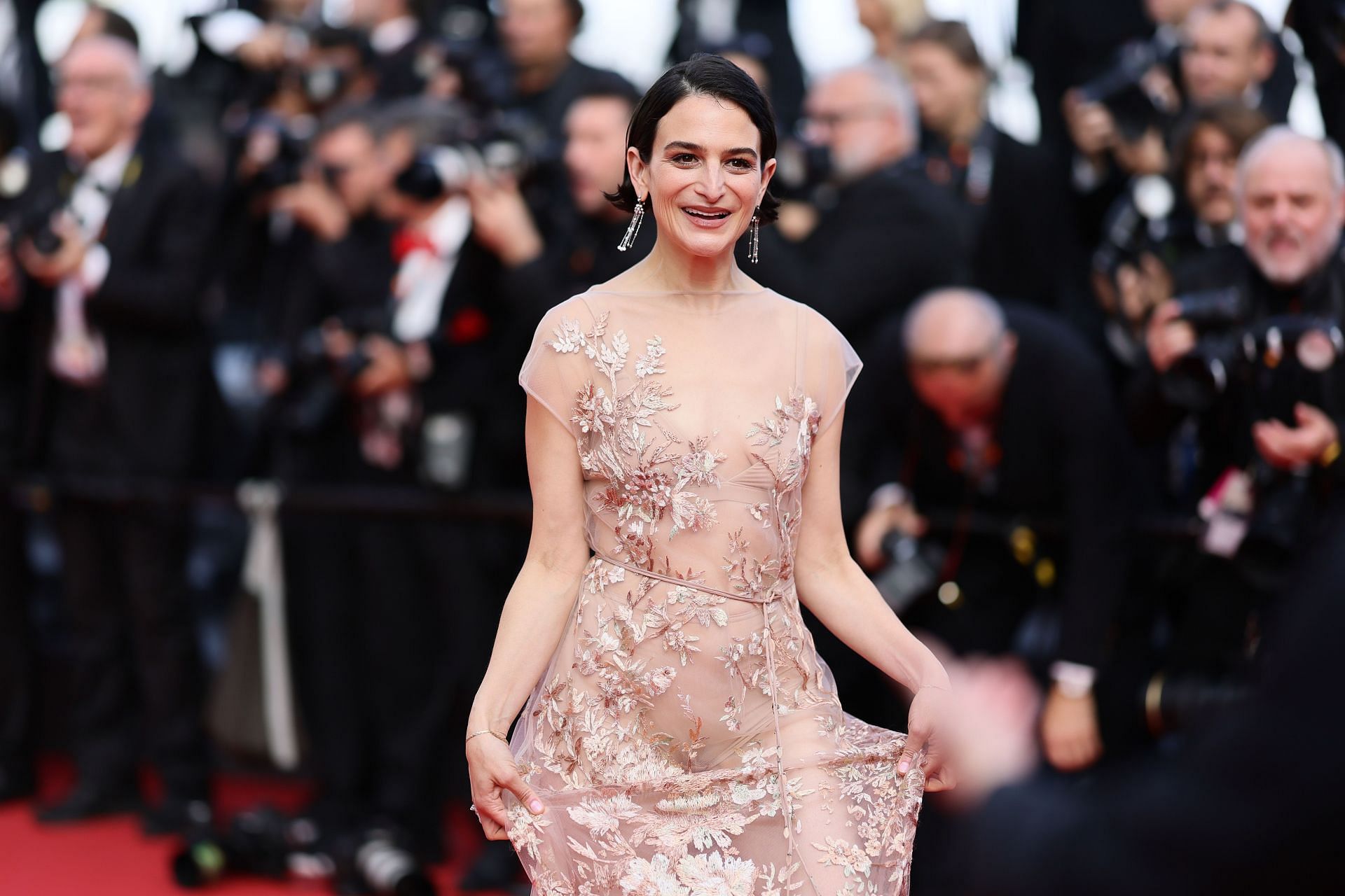 Jenny Slate at the 78th Annual Cannes Film Festival (Image via Getty)