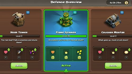 Defense overview (Image via Supercell || Judo Sloth Gaming/YouTube)