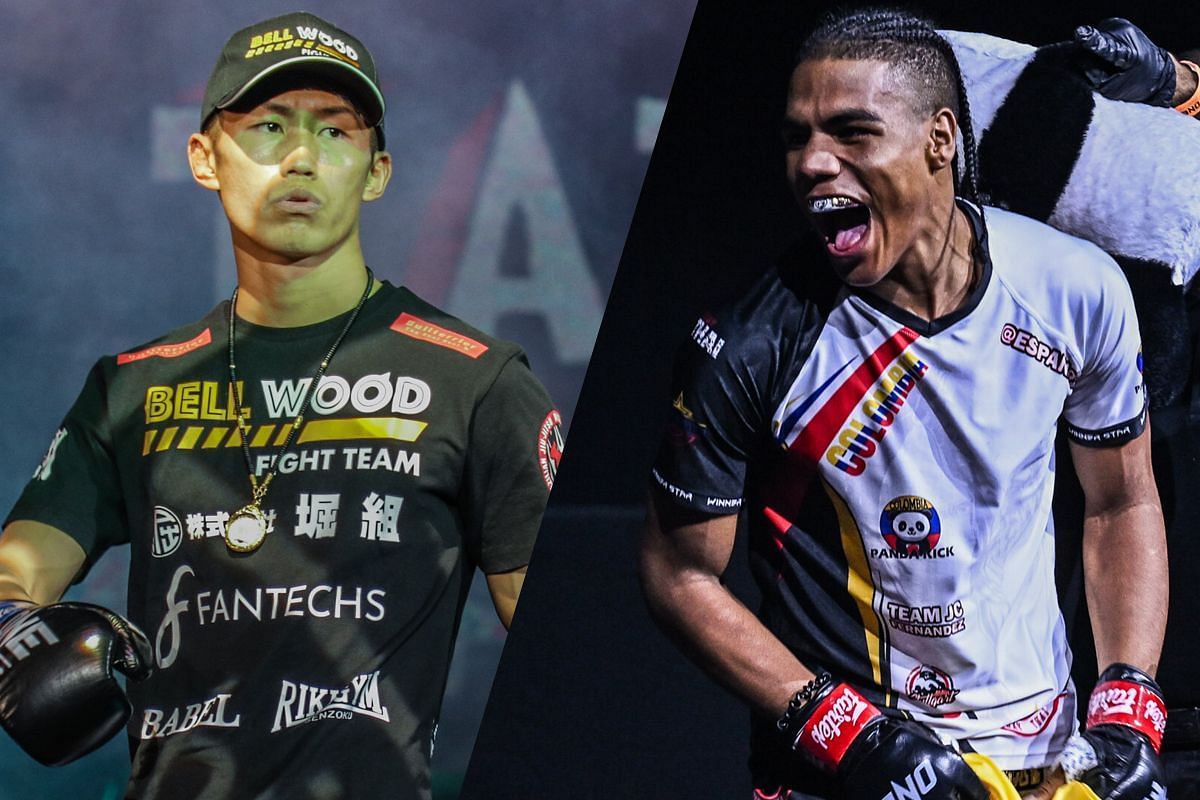 Taiki Naito and Johan Estupinan - Photo by ONE Championship