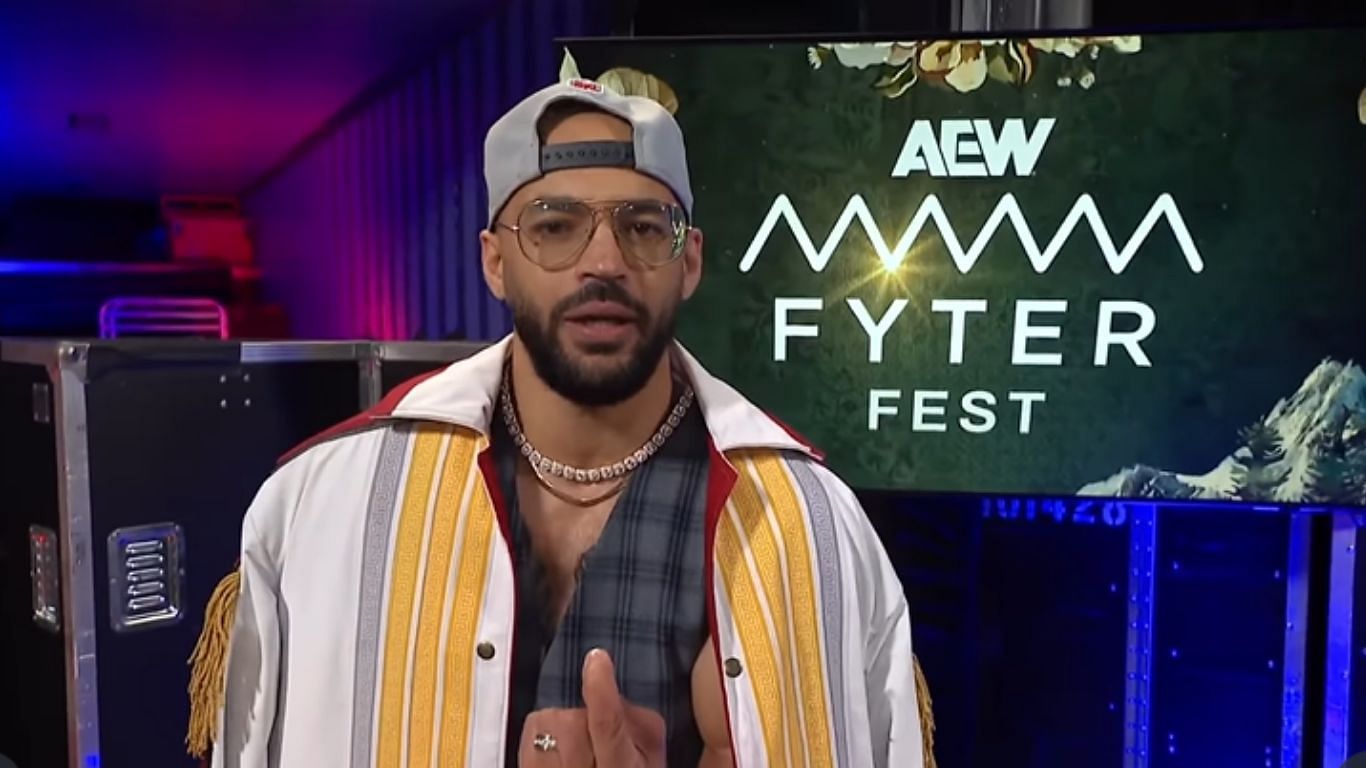 Ricochet is known for maintaing an active presence on social media [ Image from AEW