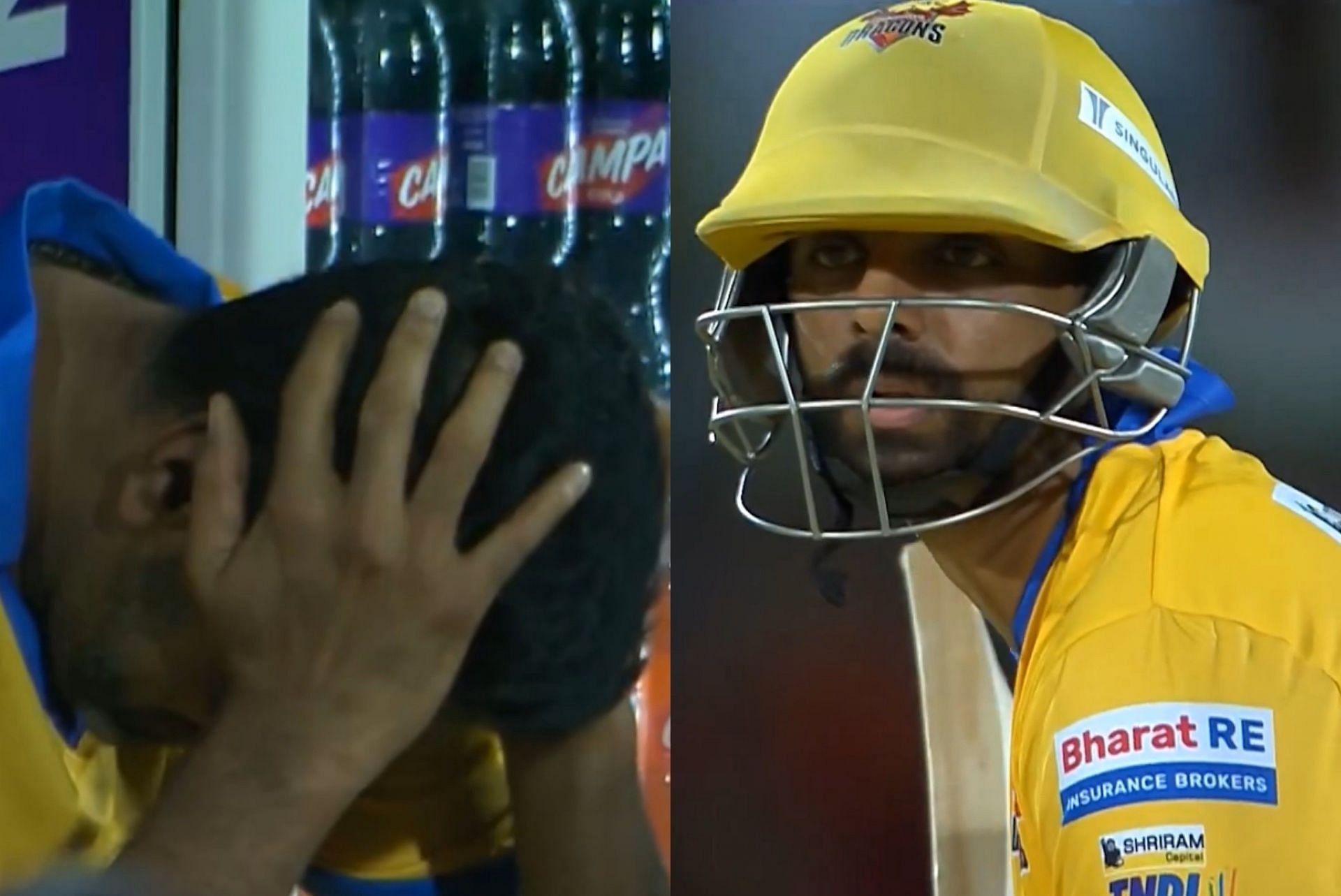 R. Ashwin (L) and Varun Chakaravarthy (R) (Image via X-@StarSportsTamil)