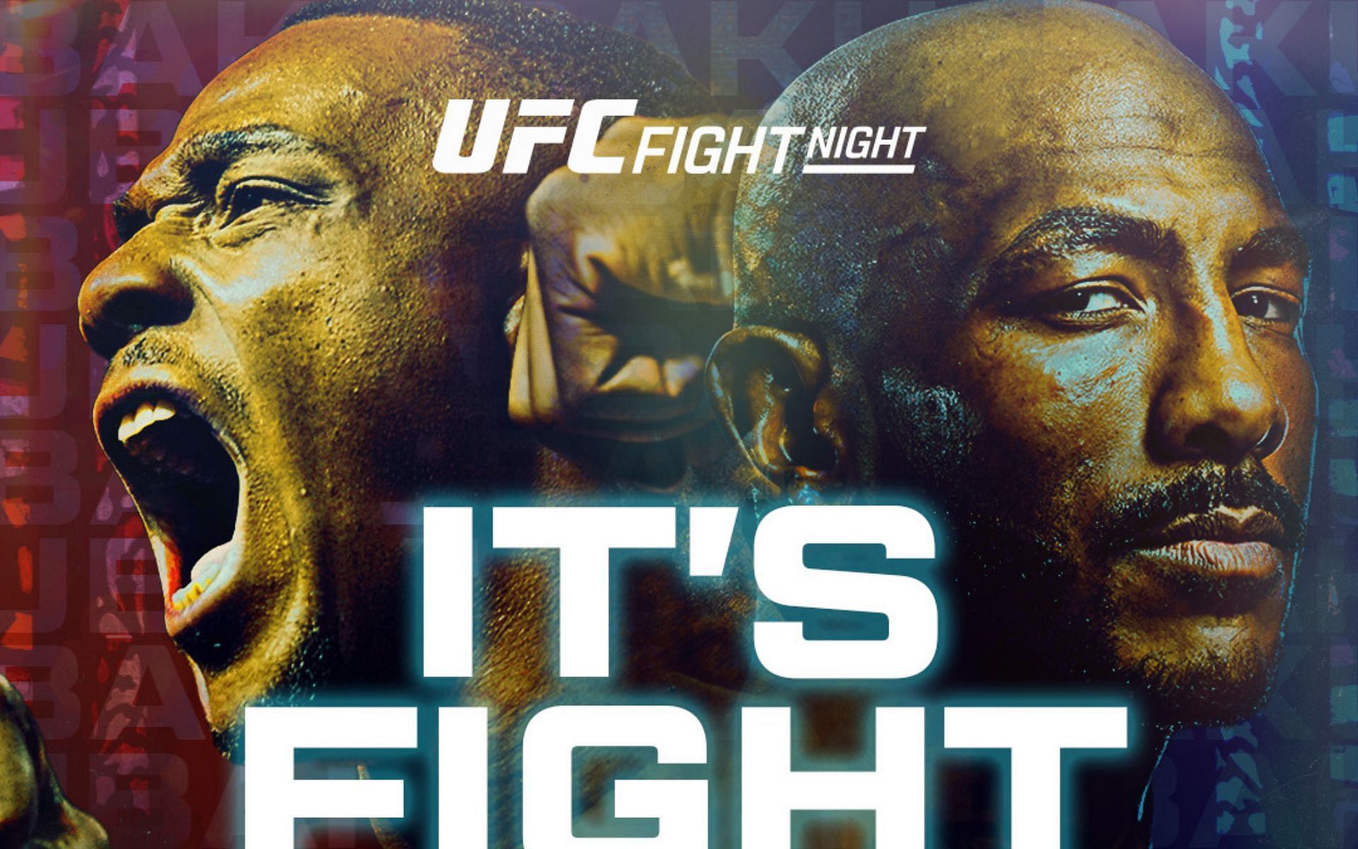 Jamahal Hill (left) faced Khalil Rountree (right) at UFC Baku. [Images courtesy: @UFC on Instagram]