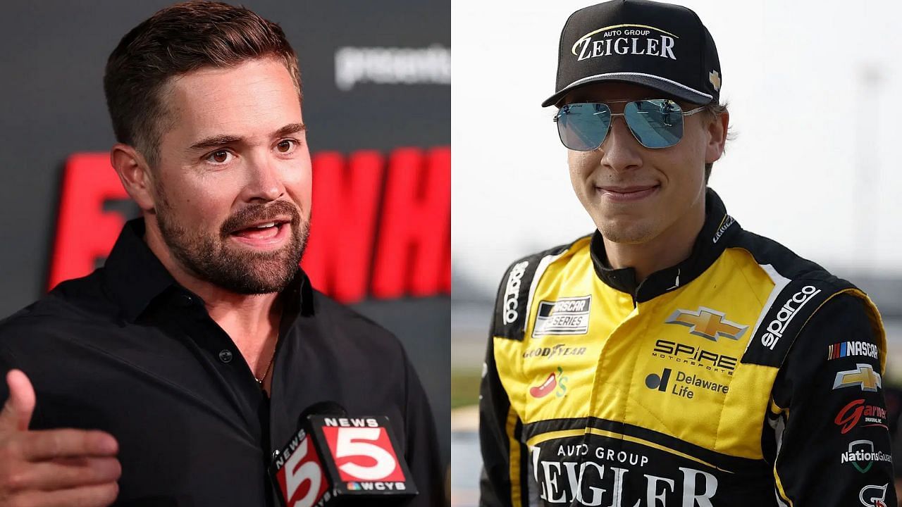 Ricky Stenhouse Jr. and Carson Hocevar (Images via Getty)