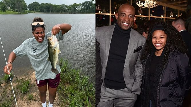 VIDEO: Shelomi Sanders celebrates Father's Day with Coach Prime with special lakeside outing