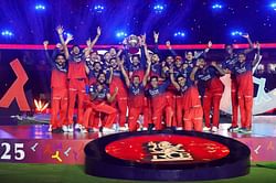 RCB team arrives in Bengaluru to loud cheers after winning IPL 2025 [Watch]