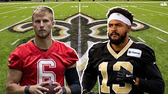 "That's why you're not on the team": Tyler Shough takes playful shots at Amon-Ra St. Brown's brother after being cut by Saints
