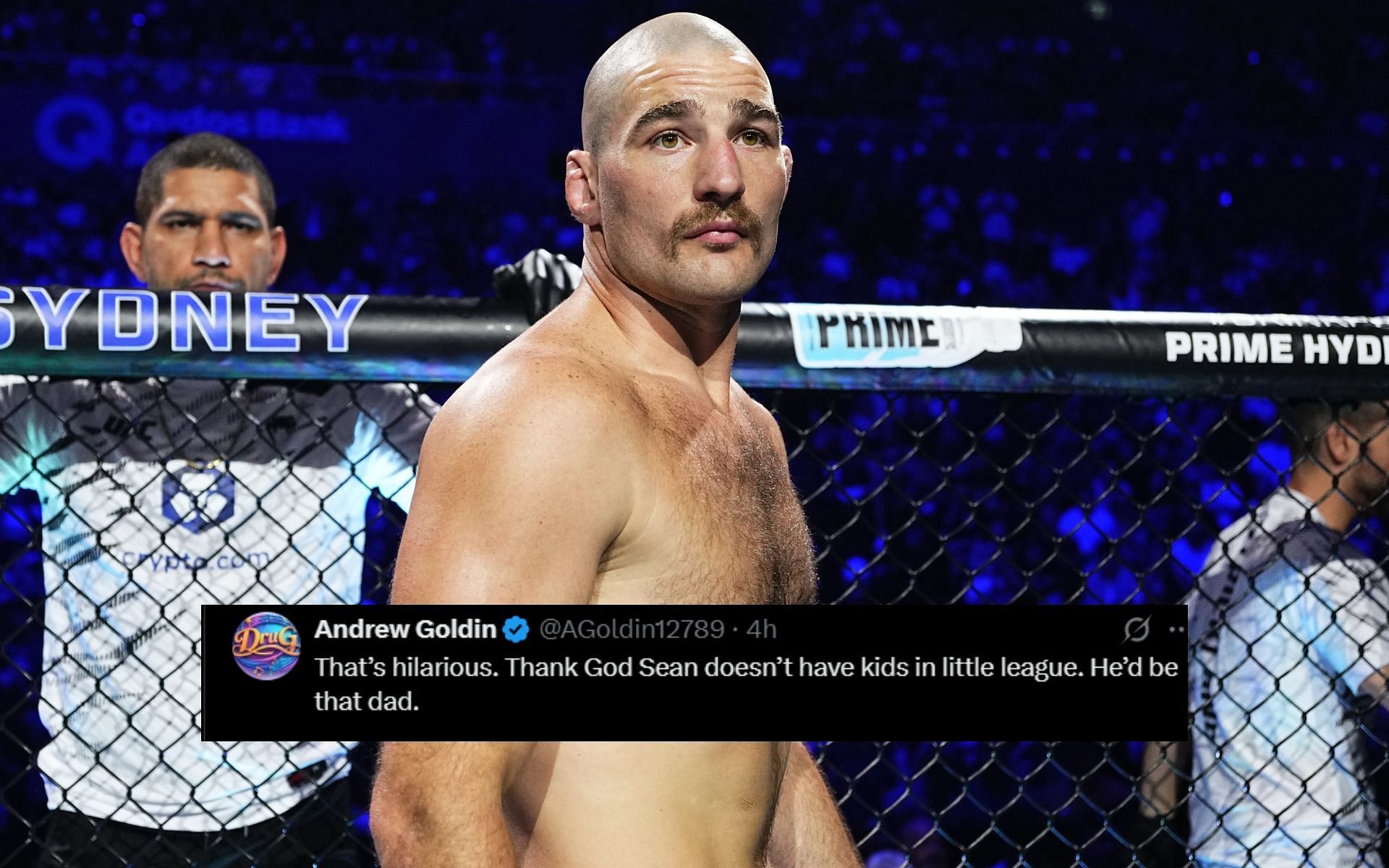 Fans react to the video of Sean Strickland punching an MMA fighter.  [Image courtesy: Getty]