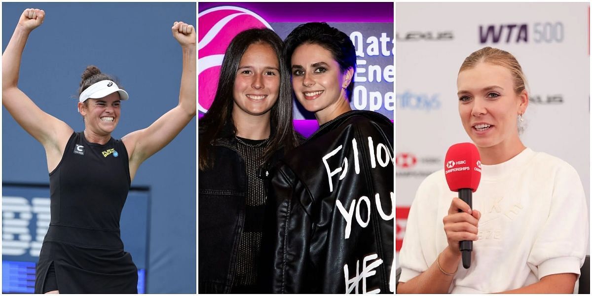 Jennifer Brady, Daria Kasatkina,  Natalia Zabiiako and Katie Boutler