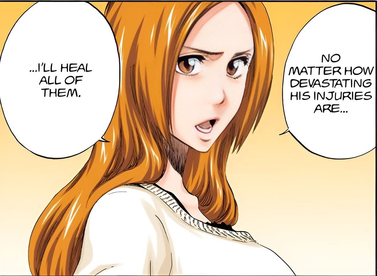 Orihime&#039;s character deserves more appreciation (Image via Shueisha).