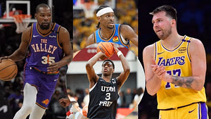 Kevin Durant, Luka Doncic and Shai Gilgeous-Alexander - AJ Dybantsa shares what he grasps from NBA stars ahead of freshman season with BYU