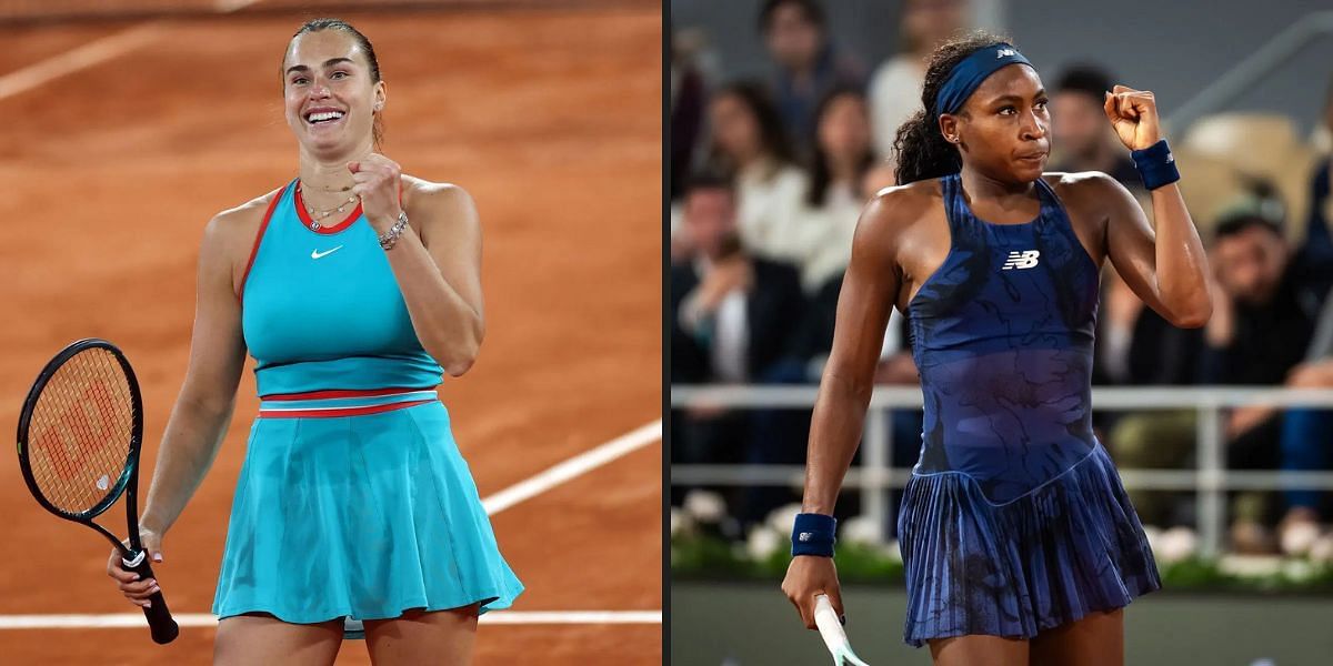 Aryna Sabalenka will meet Coco Gauff in the final of the French Open 2025. (Photos: Getty)
