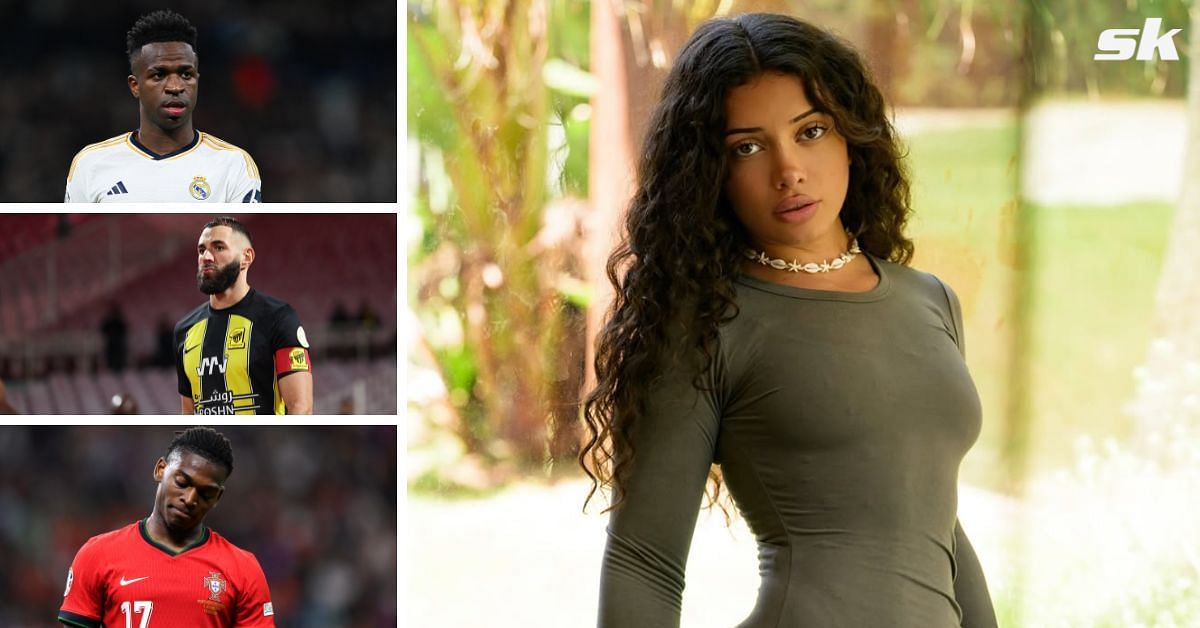Social media model claims Real Madrid Vinicius, Karim Benzema and Rafael Leao texted her