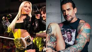 CM Punk sends message to Liv Morgan; breaks character