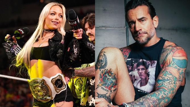 CM Punk sends message to Liv Morgan; breaks character