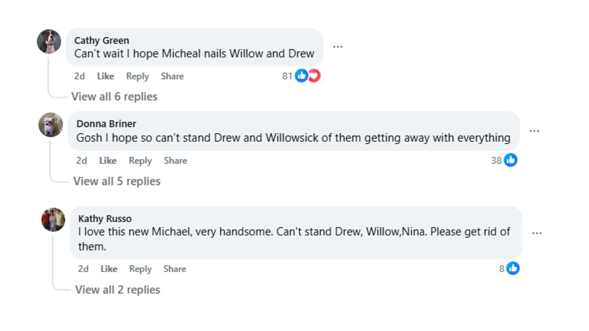 Comments by fans on the post (Image via Facebook/@Boiko Marinov)