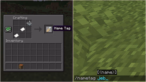 Name Tag Tweaks brings various unique features to name tags (Image via Sportskeeda Gaming || Mojang Studios)