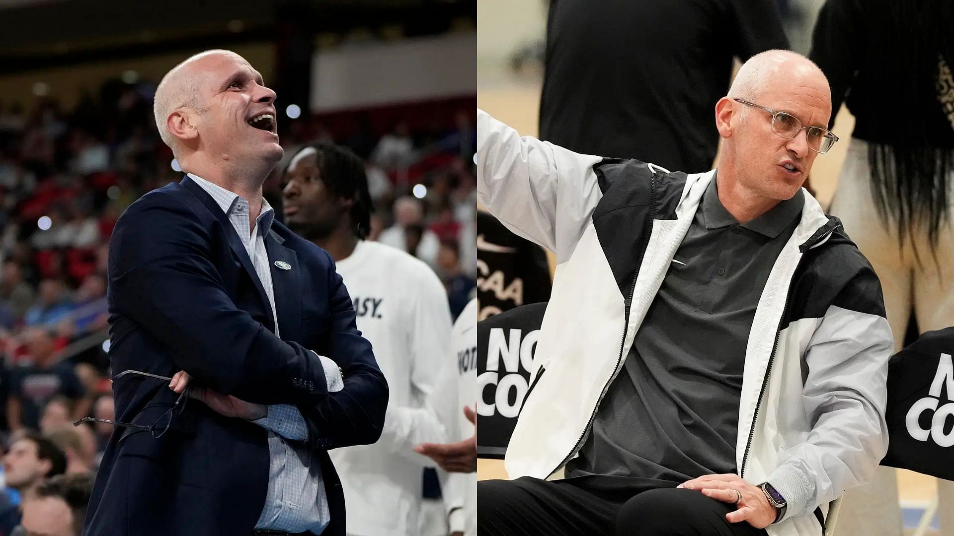 UConn head coach Dan Hurley