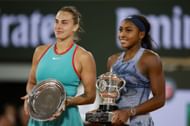 Aryna Sabalenka and Coco Gauff after the 2025 French Open - Source: Getty