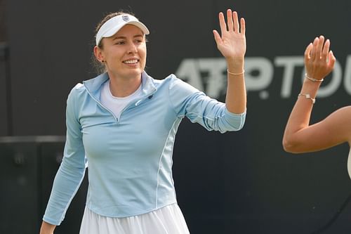 Alexandrova at the Rosmalen Grass Court Championships - Source: Getty