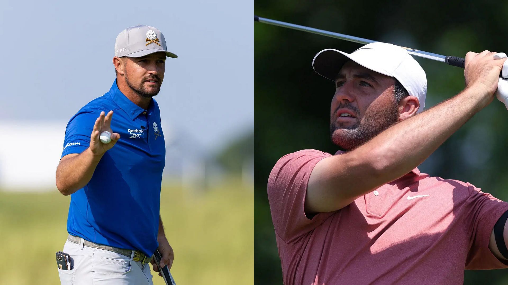 Bryson DeChambeau - Scottie Scheffler - Sources - Imagn and Gety