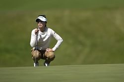 How did Lydia Ko perform in Round 3 of the 2025 U.S. Women's Open?
