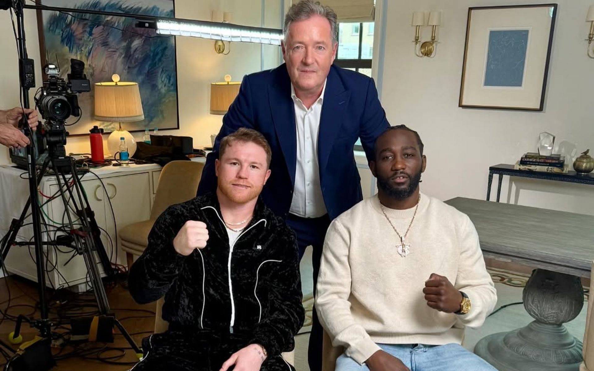 You’re going to sleep! - Piers Morgan gets hard-hitting warning from Canelo Alvarez and Terence Crawford