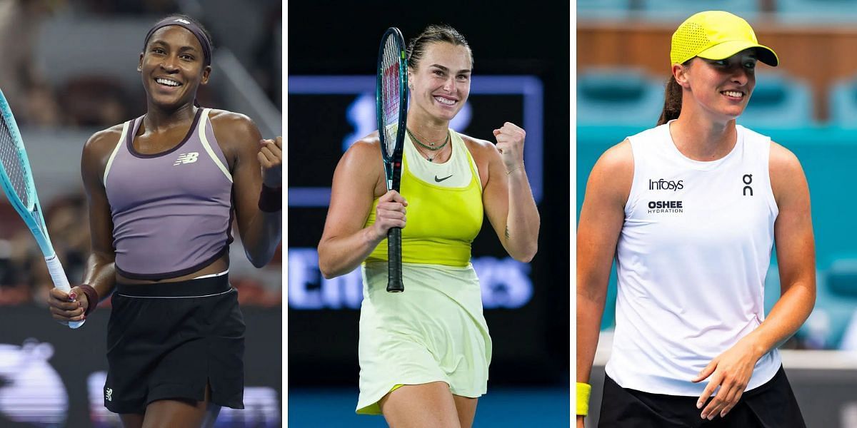 Coco Gauff, Aryna Sabalenka and Iga Swiatek are among the top picks to win Wimbledon 2025. (Photos: Getty)