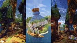 Minecraft fan showcases beautiful village-in-a-bottle build