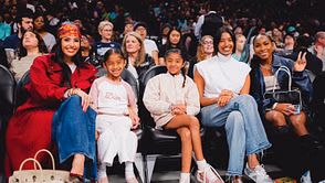 Vanessa Bryant and her daughters join Coco Gauff as tennis superstar steals spotlight at Liberty vs Sky