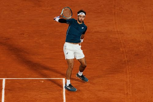 Lorenzo Musetti at the French Open 2025. (Photo: Getty)