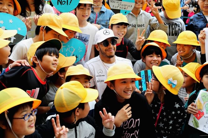 Lewis Hamilton aiming to “transform the lives” of young students in a new initiative with the UK Government