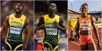 Racers Grand Prix 2025 Results: Reigning champion Oblique Seville loses to Kishane Thompson, Shericka Jackson sets season's best