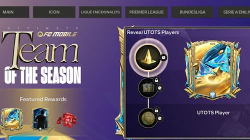 Completing missions to reveal players in the EA FC Mobile UTOTS 25 chapter (Image via EA Sports)