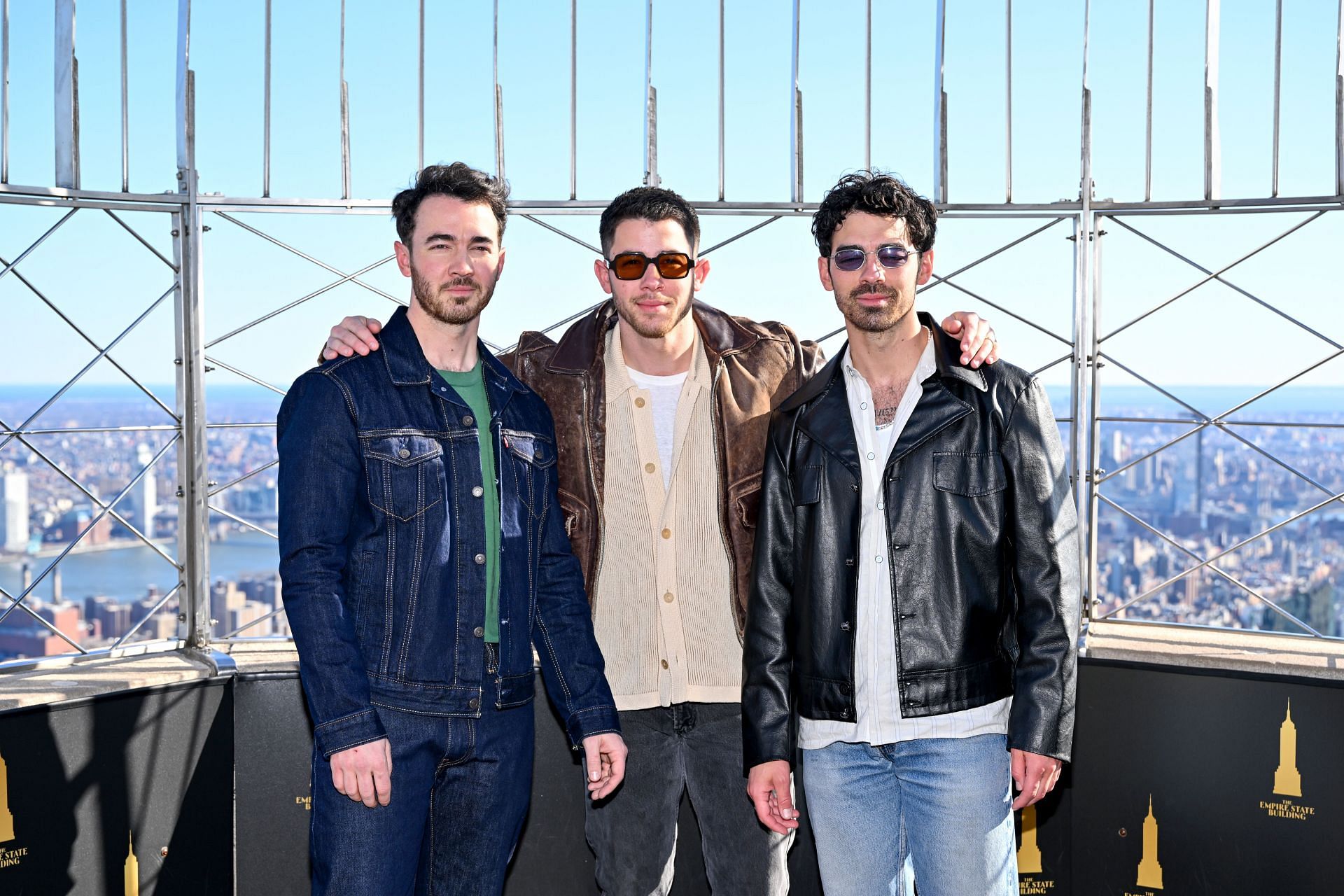 Jonas Brothers Light the Empire State Building to Celebrate 20 Years and to Kickoff JONASCON Weekend in Partnership with iHeartMedia - Source: Getty