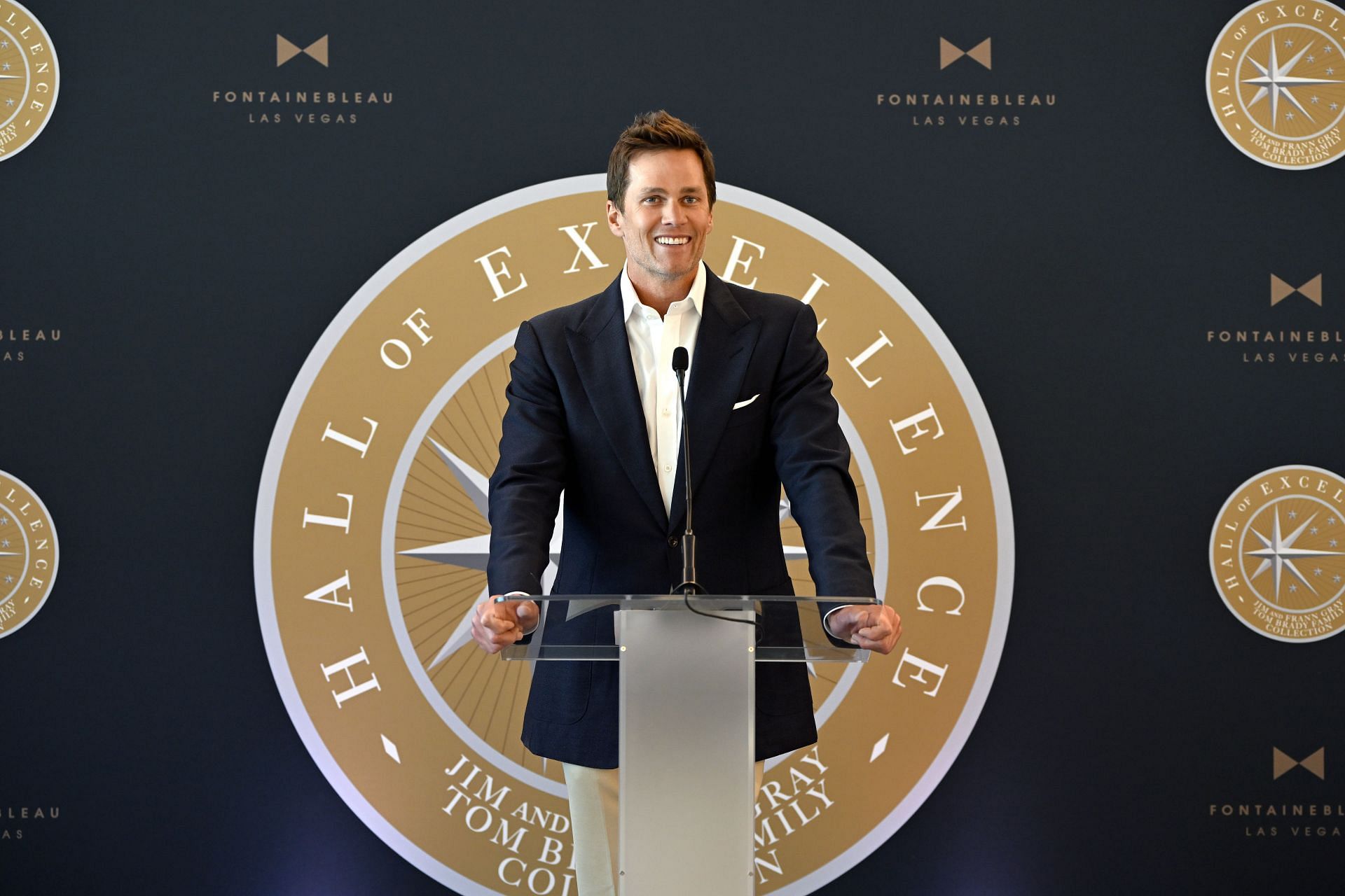 Hall Of Excellence Opens At Fontainebleau Las Vegas &ndash; Press Conference - Source: Getty