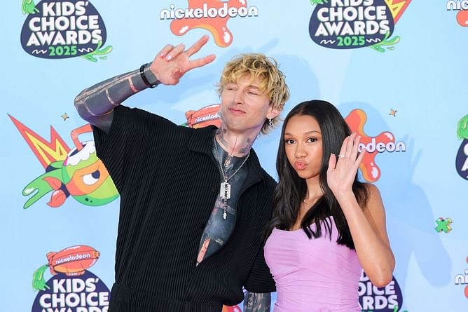 Machine Gun Kelly and daughter Casie reunite on the red carpet, flaunting new look after two years