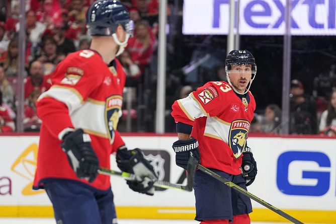 A year on since playoff hit, Brad Marchand clears the air on relationship with now Panthers teammate Sam Bennett