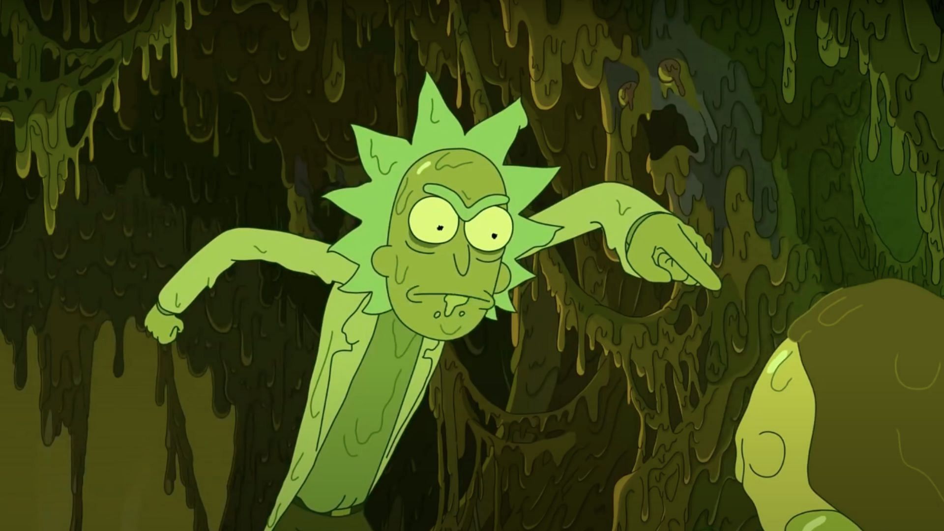 The duo becomes a toxic version of themselves (Image via YouTube/Adult Swim)