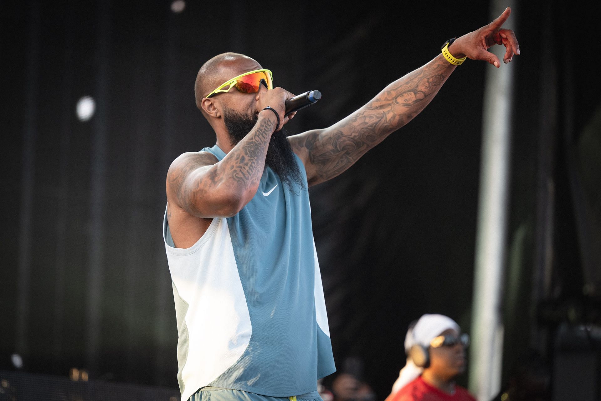Slim Thug at the 2025 Tacos And Tequila Festival (Image via Getty)