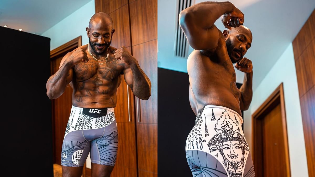 Khalil Rountree Jr reveals the inspirations behind his custom fight shorts ahead of UFC Baku: "In honor of my martial arts journey"