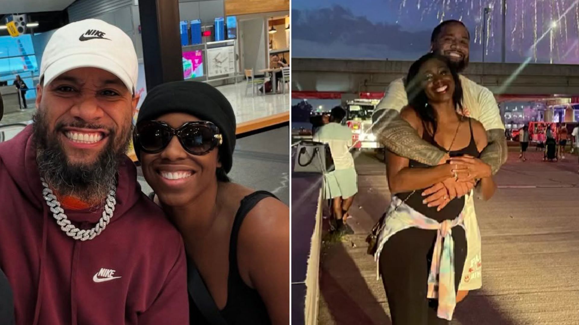 Naomi and Jimmy Uso are a real-life couple [Image credits: Naomi