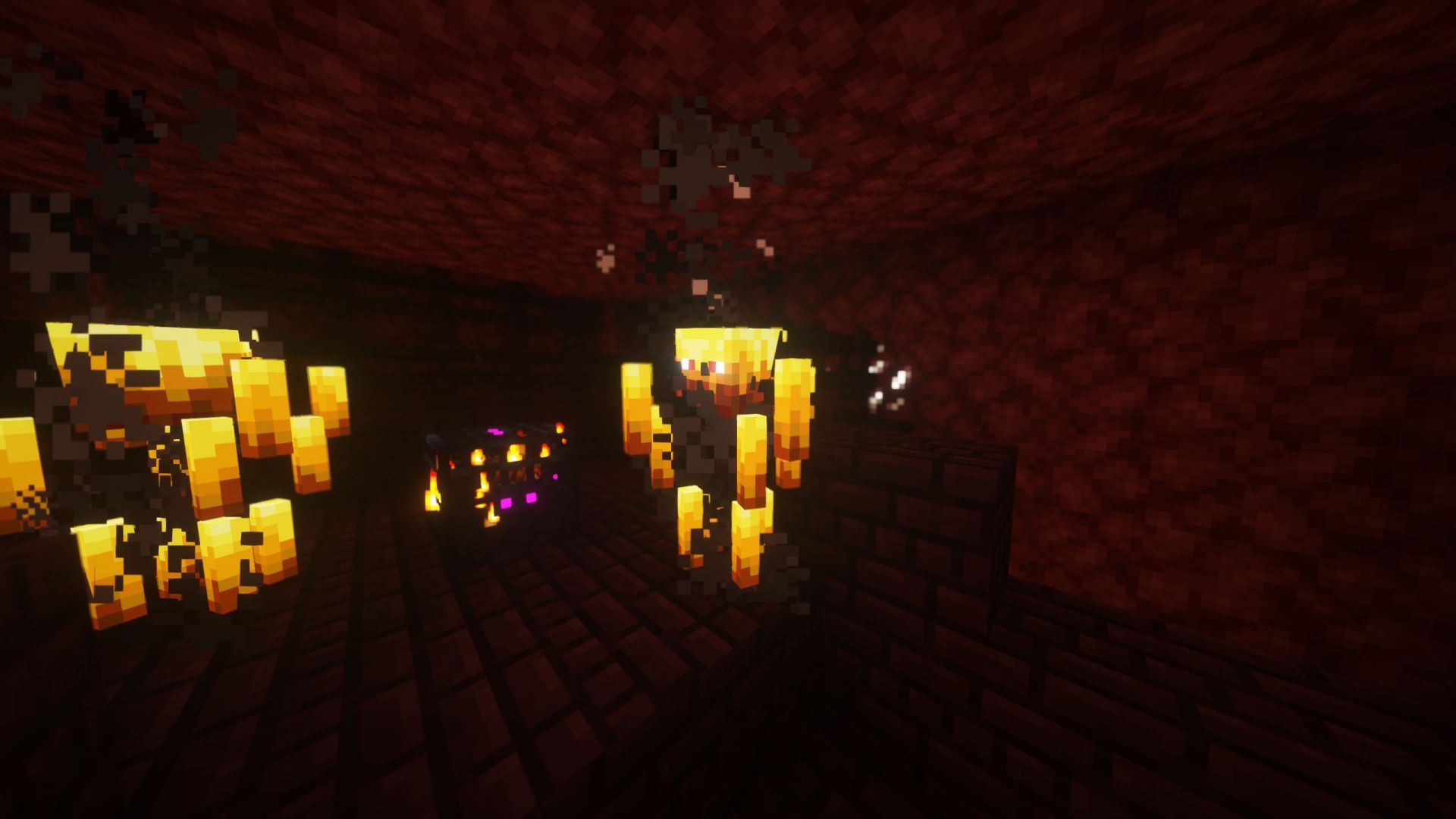 Blaze rods can burn for a long time (Image via Sportskeeda Gaming || Mojang Studios)