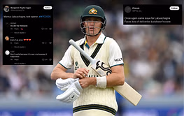 "Faces lots of deliveries but doesn't score" - Fans react as Marnus Labuschagne is dismissed cheaply in SA vs AUS 2025 WTC final