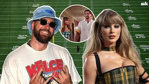 Travis Kelce turns heads with Taylor Swift, styling Givenchy outfit at Tight End University event