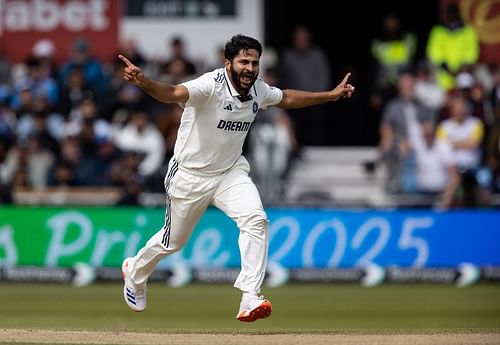 Shardul Thakur was the fourth seamer in India's bowling attack in the Leeds Test. [P/C: Getty]