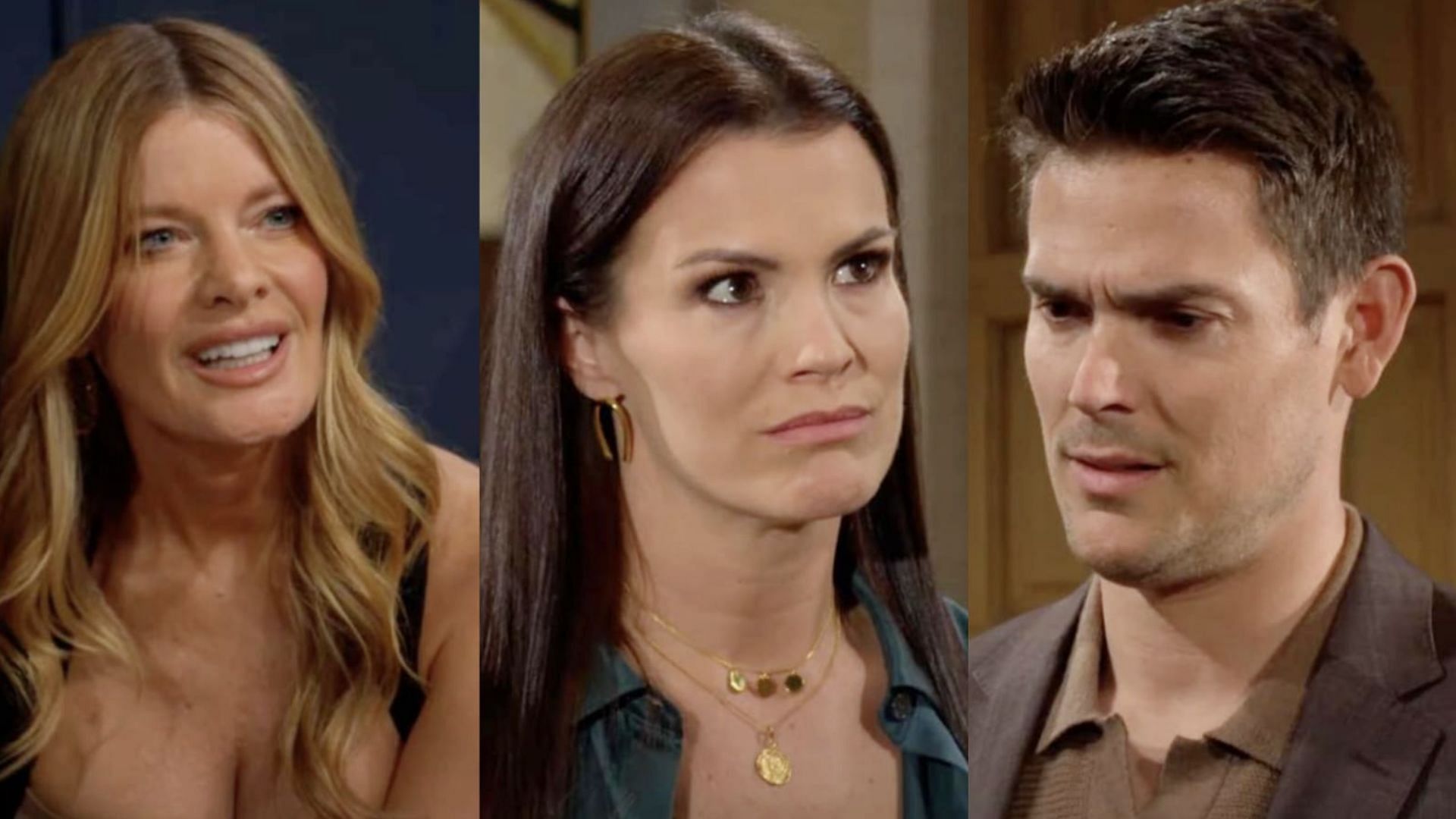 Phyllis, Chelsea and Adam (Image via Youtube / Y&amp;R INSIDER)