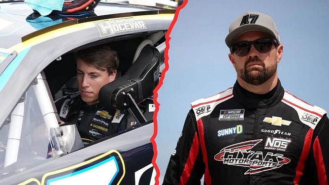 "I'm gonna beat your a**": Ricky Stenhouse Jr. aggressively confronts Carson Hocevar over repeat contact incident at Mexico