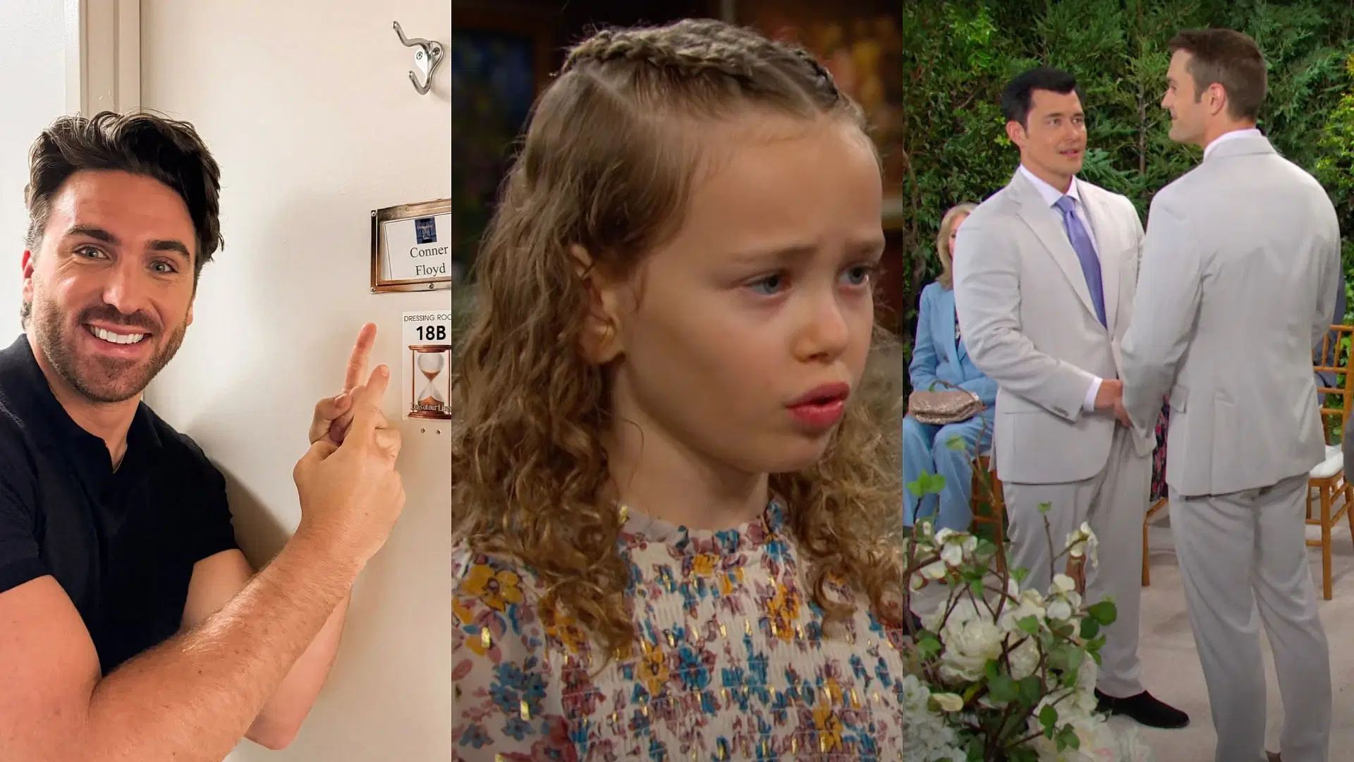 Chad, Rachel, Paul and Andrew on Days of our Lives (Image via Youtube/@Days of our Lives, Instagram/@dayspeacock)
