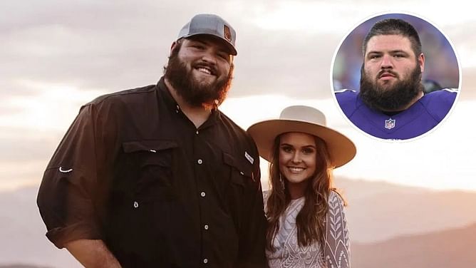 Ben Cleveland's estranged wife Kaitlyn slams infidelity accusations in bitter divorce battle with Ravens OL