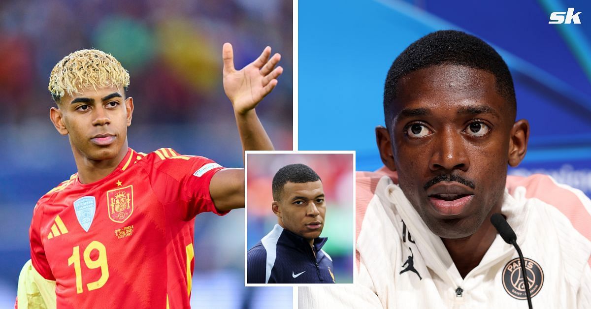 Kylian Mbappe has backed Ousmane Dembele to beat Lamine Yamal to the Ballon d